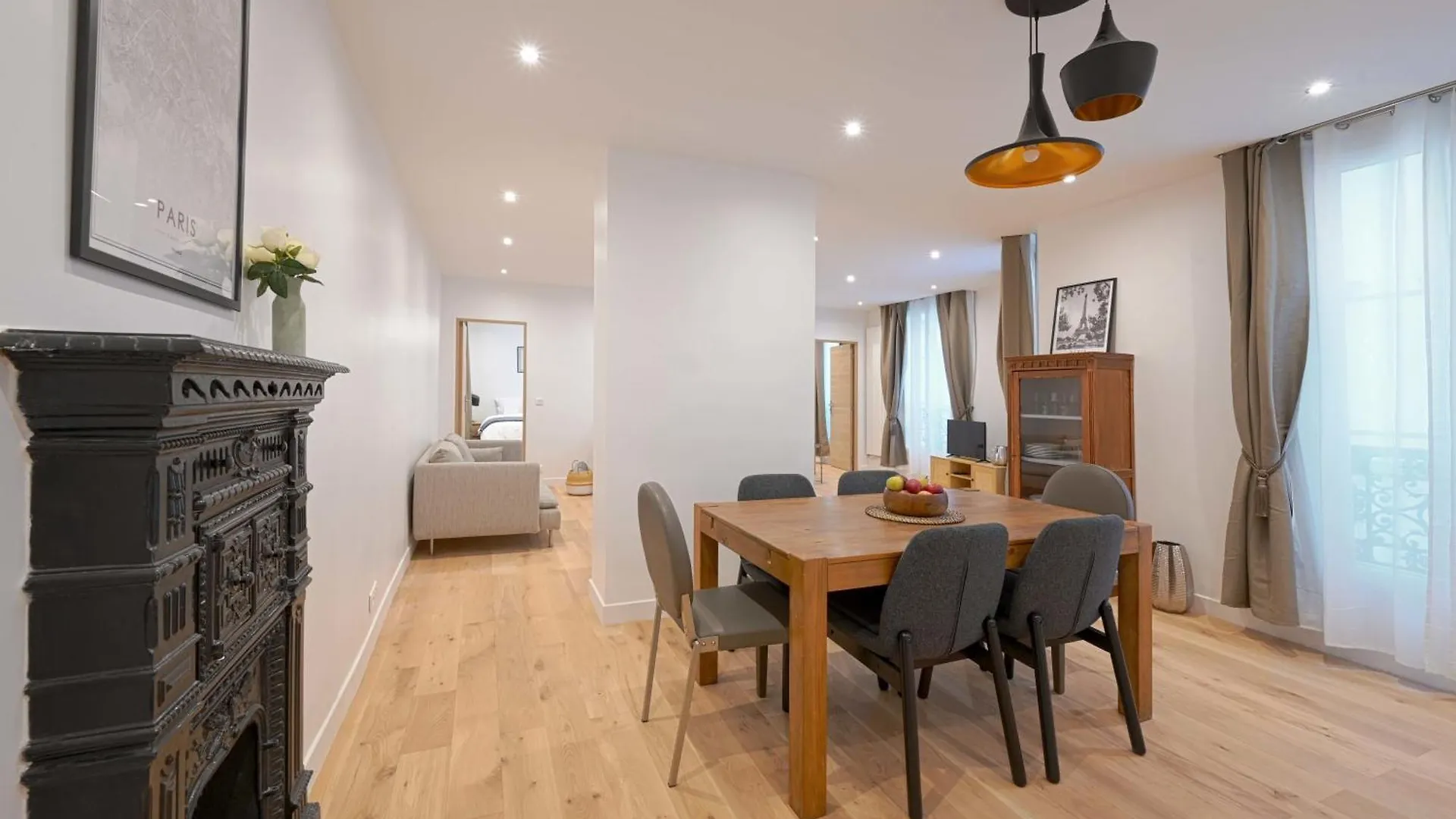 Apartment Et Spacieux Au Coeur De Paris